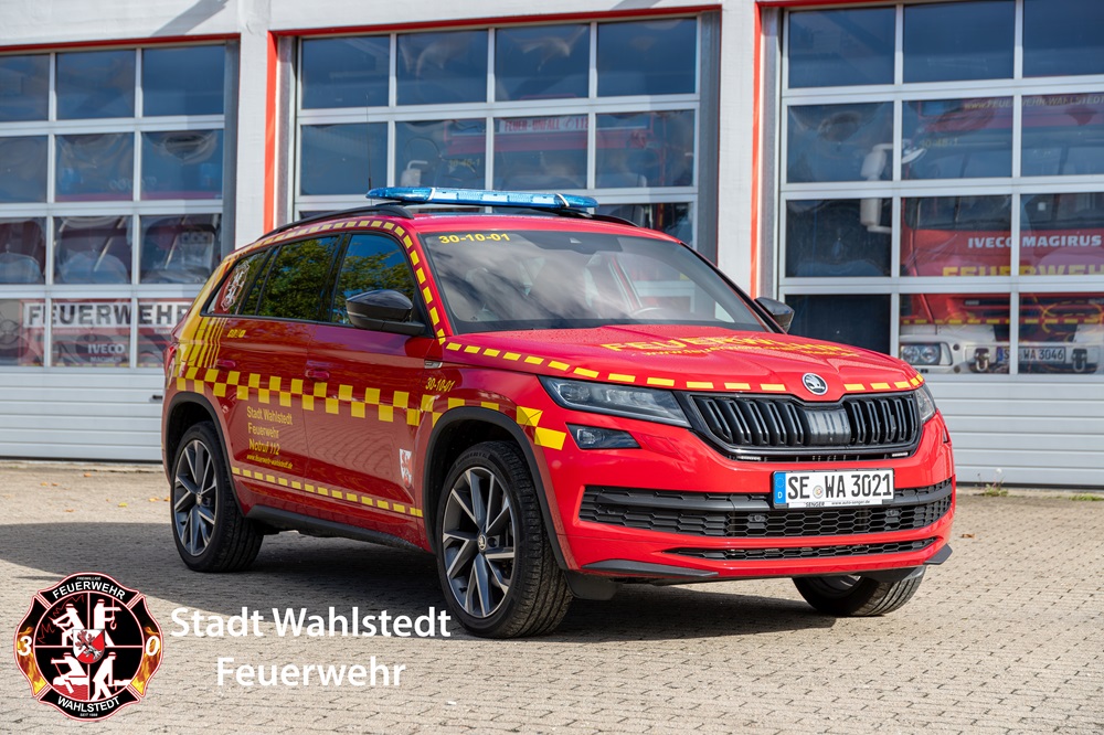 Kommandowagen für die Feuerwehr Wahlstedt